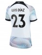 Liverpool Luis Diaz #23 Auswärtstrikot für Frauen 2022-23 Kurzarm